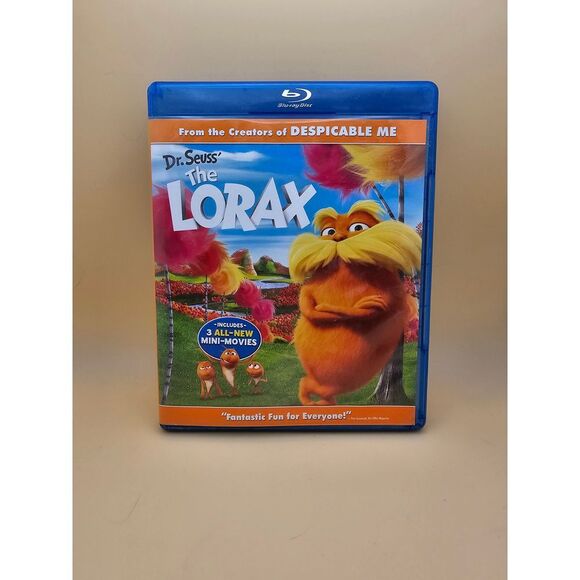 Dr. Seuss' The Lorax Blu-ray Movie - Animated Family Film Digital Copy Included - Picture 1 of 3